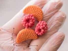 Molde silicona frutas surtidas 